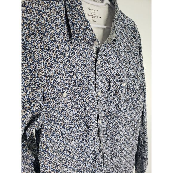 Paper Denim & Cloth Other - Paper‎ Denim & Cloth Size Large Floral Print Button Up Long Sleeve Dual Pockets